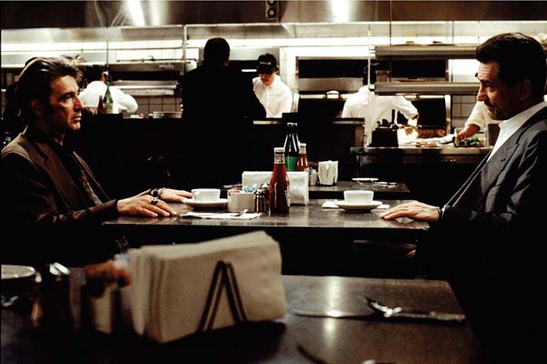 Robert De Niro et Al Pacino dans Heat (1995)