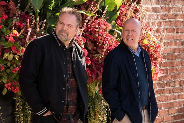 Bruce Willis et Vincent D'Onofrio dans Death Wish (2018)