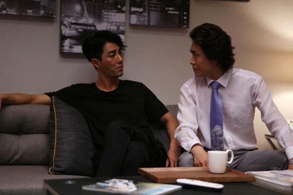 Cha Seung-won et Oh Jung-se dans Man on High Heels (2014)