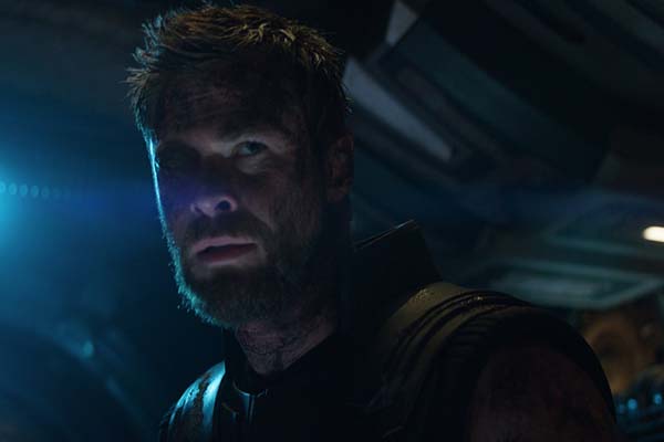 Chris Hemsworth dans Avengers: Infinity War (2018)