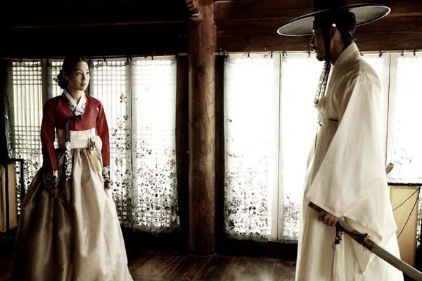 Han Ji-hye et Cha Seung-won dans Blades of Blood (2010)