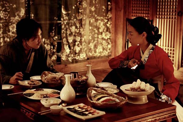 Han Ji-hye et Baek Sung-hyun dans Blades of Blood (2010)