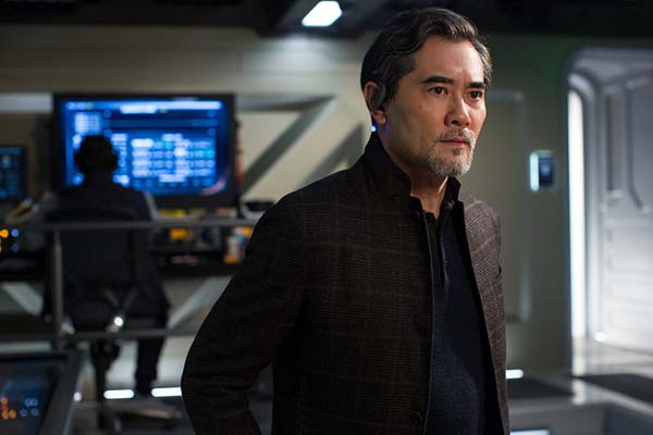 Winston Chao dans The Meg (2018)