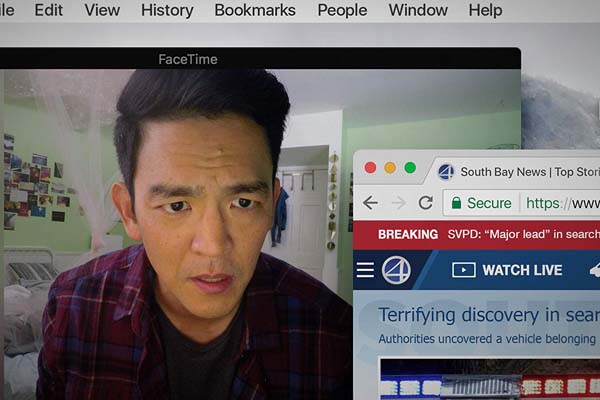 John Cho dans Searching (2018)