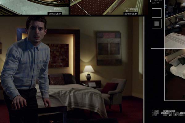 Elijah Wood dans Open Windows (2014)