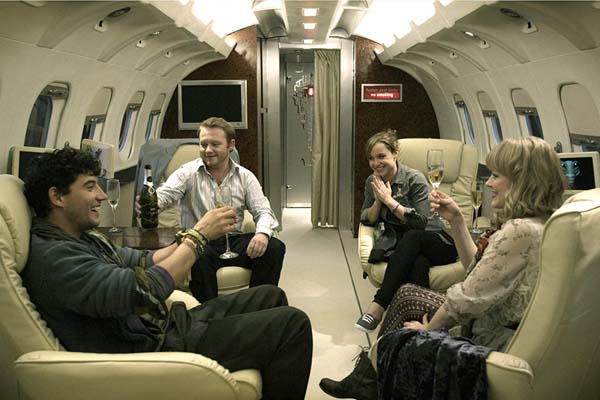 Michael Jibson, Scarlett Alice Johnson, Elen Rhys et Jack Gordon dans Panic Buttom (2011)