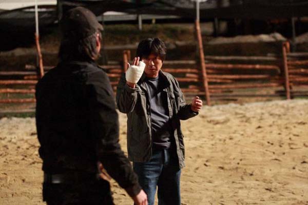 Jung Kyung-ho et Kim Yoon-seok dans Running Turtle (2009)