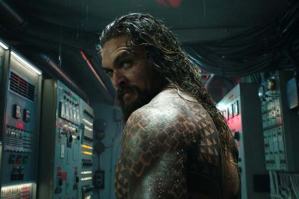 Jason Momoa dans Aquaman (2018)