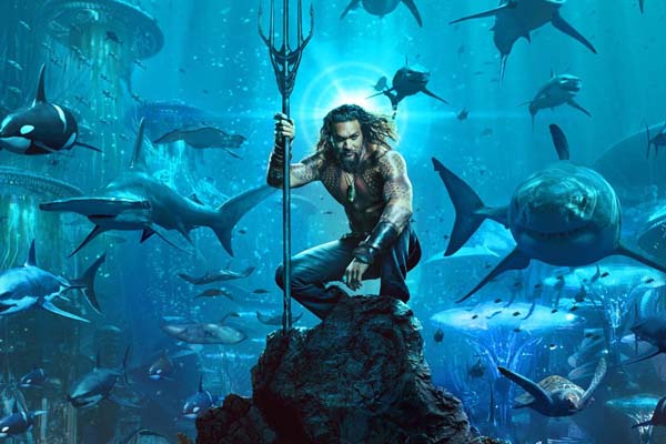 Jason Momoa dans Aquaman (2018)