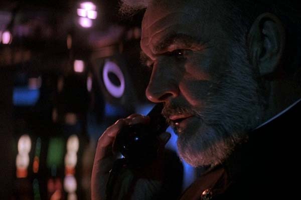 Sean Connery dans The Hunt for Red October (1990)