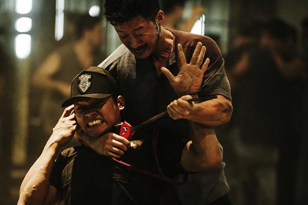 Wu Jing et Tony Jaa dans SPL II: A Time for Consequences (2015)