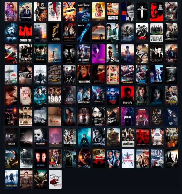 Bilan 100 films (2019)