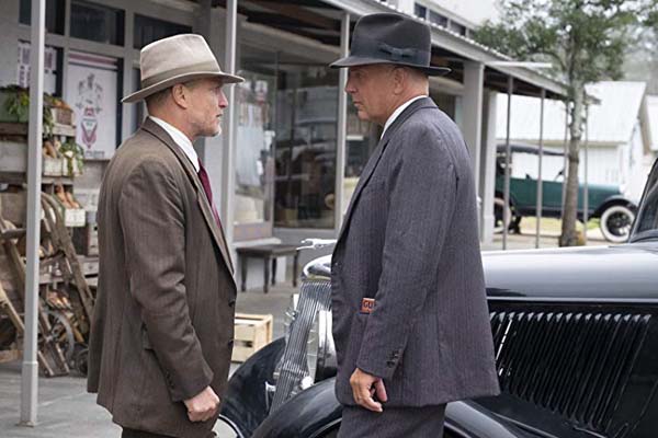 Kevin Costner et Woody Harrelson dans The Highwaymen (2019)