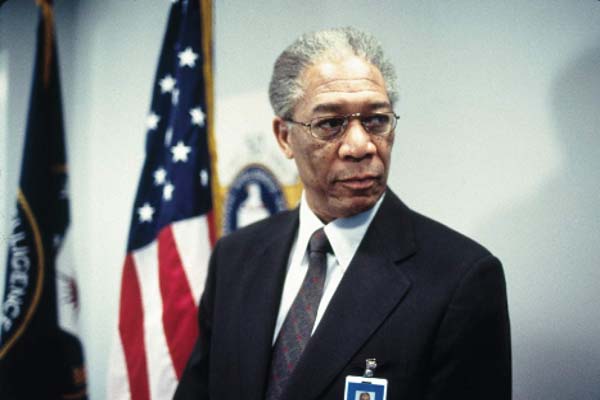 Morgan Freeman dans The Sum of All Fears (2002)