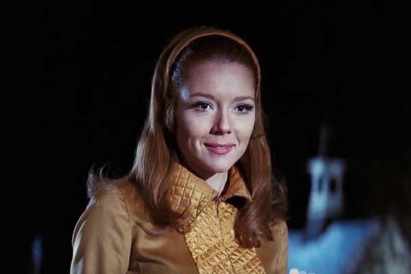 Diana Rigg dans On Her Majesty's Secret Service (1969)