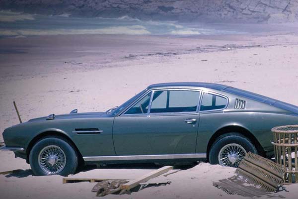 L'Austin Martin DBS dans On Her Majesty's Secret Service (1969)