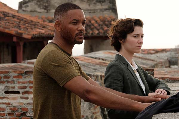Will Smith et Mary Elizabeth Winstead dans Gemini Man (2019)