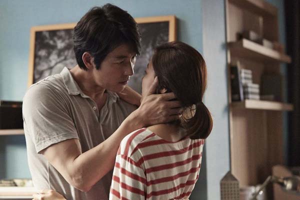 Jung Woo-sung et Kim Ha-neul dans Remember You (2016)