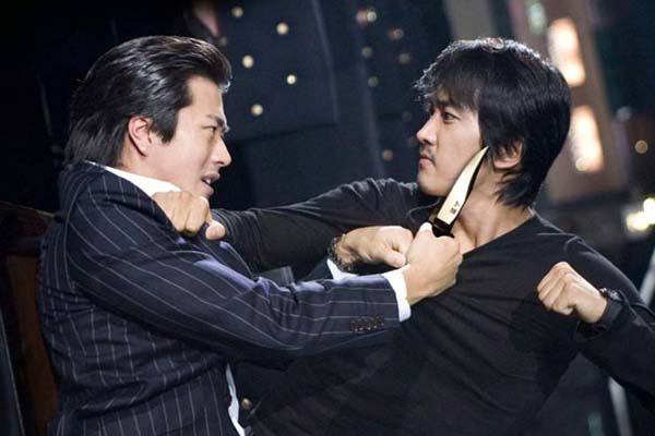 Kwon Sang-woo et Song Seung-heon dans Fate (2008)