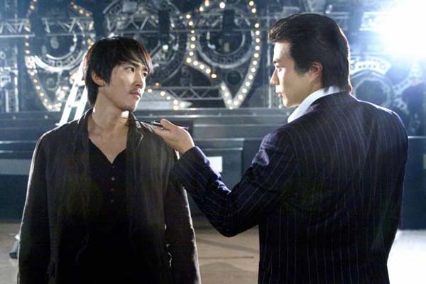 Kwon Sang-woo et Song Seung-heon dans Fate (2008)