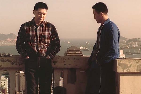 Seo Tae-hwa et Yu Oh-seong dans Friend (2001)