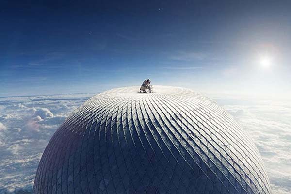 Felicity Jones dans The Aeronauts (2019)