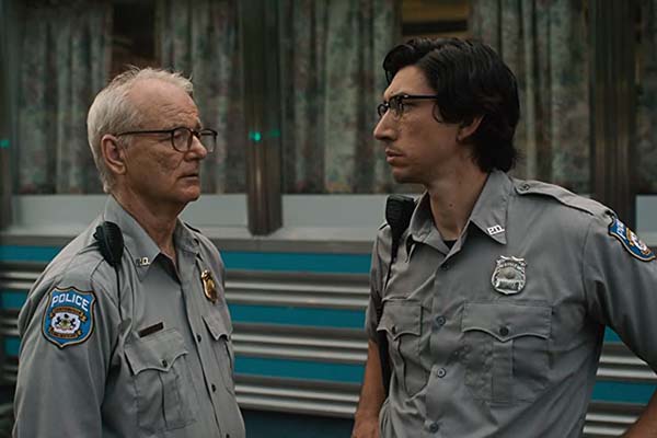 Bill Murray et Adam Driver dans The Dead Don't Die (2019)