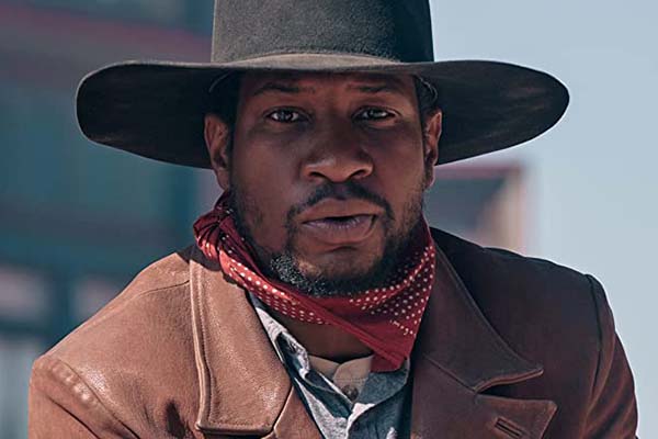 Jonathan Majors dans The Harder They Fall (2021)