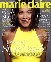 Gina Rodriguez - Couverture du magasine Marie-Claire US