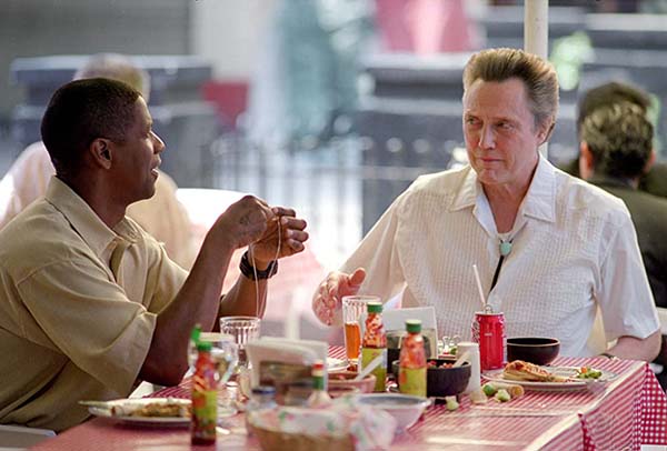 Denzel Washington et Christopher Walken dans Man on Fire (2004)