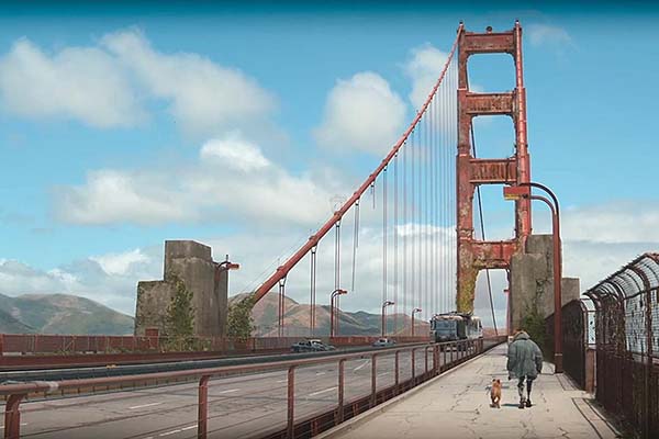 Caleb Landry Jones dans Finch (2021)