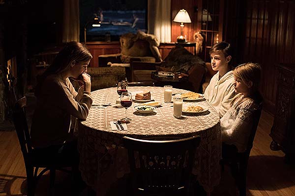 Riley Keough, Jaeden Martell, et Lia McHugh dans The Lodge (2019)