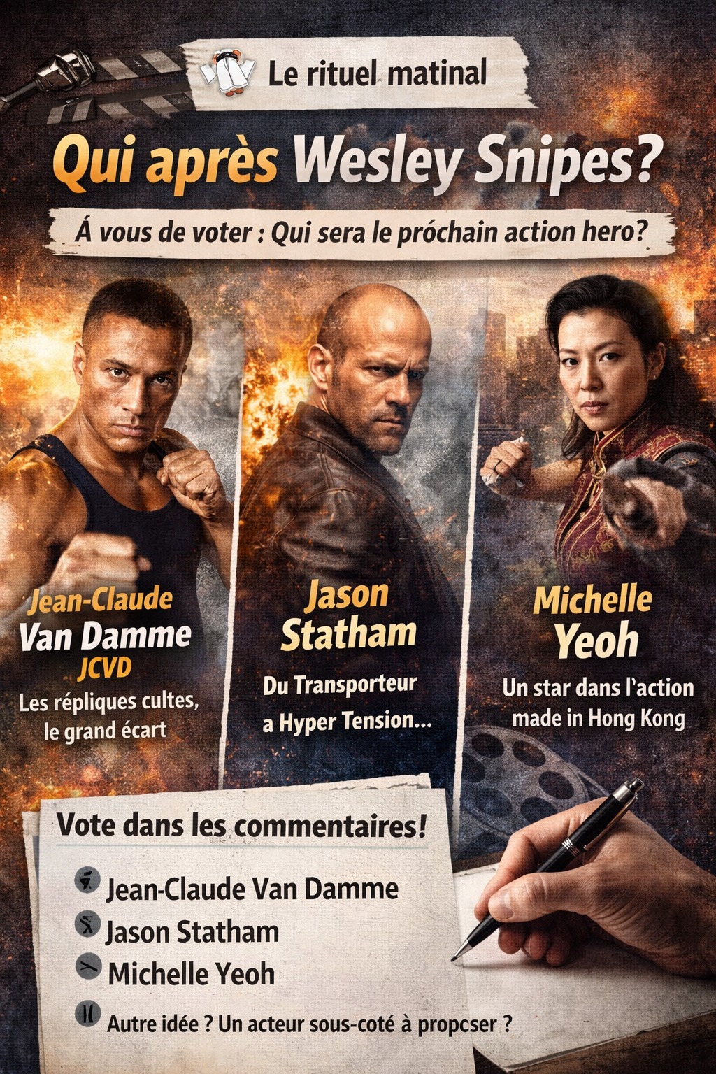 Qui après Wesley Snipes ?